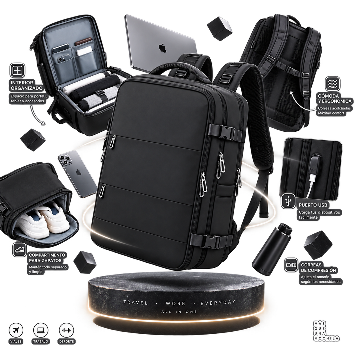 Noir Backpack